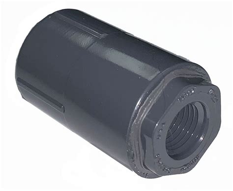 www.PWMall.com. PWMall-830-072-1/2" x 1/4" Schedule 80 PVC Reducer Coupling (FPT)