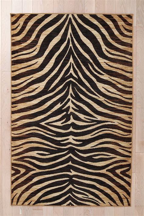 Tiger Print Rug - Urban Outfitters