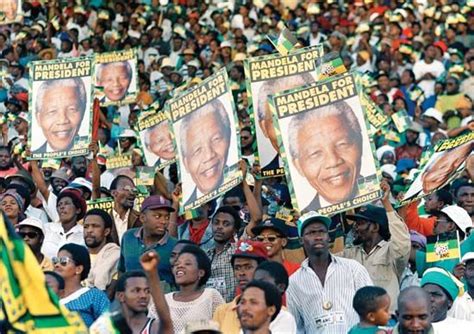 Mandela, Nelson: rally, 1994 - Students | Britannica Kids | Homework Help