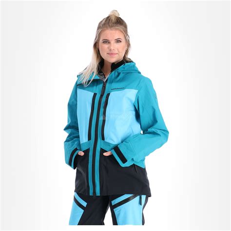 Peak Performance, Gravity 2L, ski jacket, women, deep aqua ...