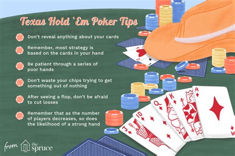 Texas Hold 'Em Poker Strategy Tips