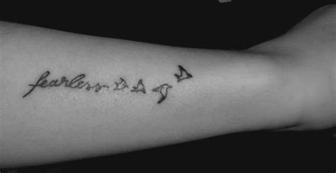 Fearless Tattoo Symbol