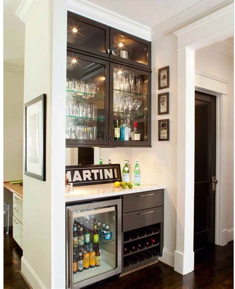 Mini Refrigerator Cabinet Bar - Foter