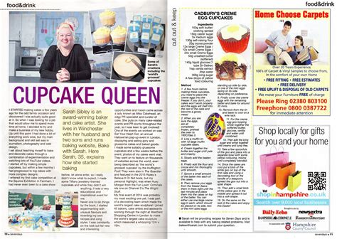 My First Daily Echo Column | Bake with Sarah