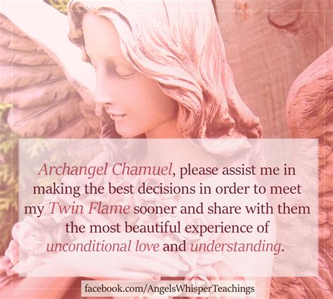 Archangel Chamuel | Twin Flame prayer | Angel Daily Guidance & Affirmations | Angel Prayers ...