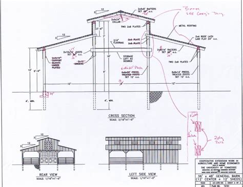 Pole barn plans, Barn plans, Monitor barn