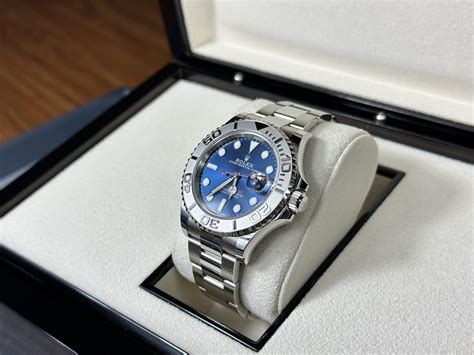 Rolex Yacht-Master 40 Blue 2022 - Crafted Time