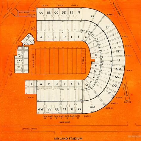 University Of Tennessee Football Stadium Seating Chart - Infoupdate.org