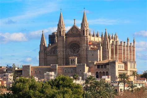 Kathedrale in Palma De Mallorca Stockbild - Bild von religion, rücksortierung: 14347567