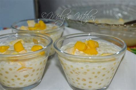 Mely's kitchen: Tapioca Mango Salad