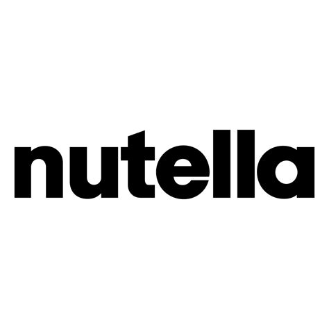 Nutella Logo Black and White – Brands Logos