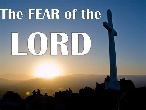 Fear of the LORD - Johnny D. Taylor