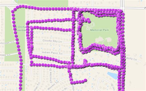 Mapping of a runner. — Cloudpoint Geospatial