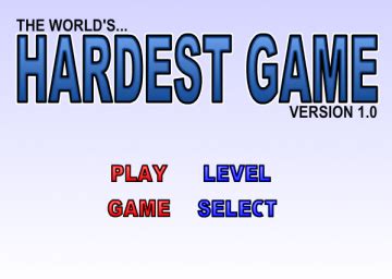 The World's Hardest Game - Speedrun.com