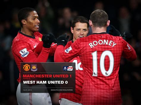 Final score wallpaper, FA Cup, Manchester united vs West ham united 1-0 ...