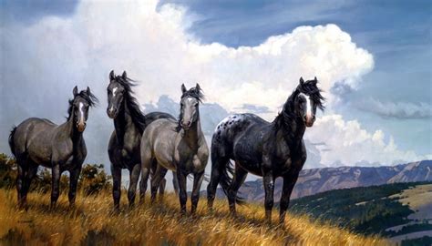 #22856 Artistic Painting 4K, Horse - Rare Gallery HD Wallpapers