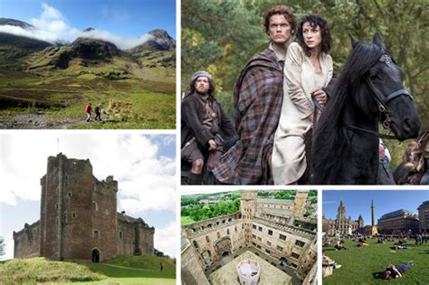 Stunning Outlander filming locations you can visit featured on new tourist map of Scotland – The ...