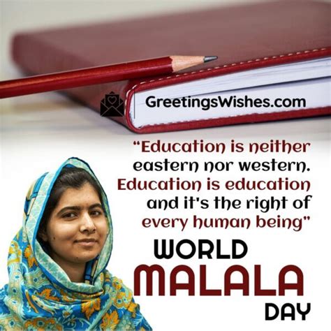 World Malala Day Messages Quotes (12 July) - Greetings Wishes