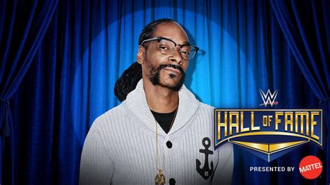 Snoop Dogg to be inducted into the Celebrity wing of the WWE Hall of Fame.