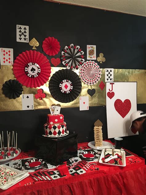 Casino Decoration Ideas Beautiful Pin by Michelle anderson On Casino Party In 2019 | Casino ...