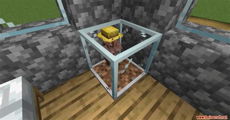 Easy Villagers Mod (1.21.1, 1.20.1) - Store your Villagers in a Glass Box - Mc-Mod.Net