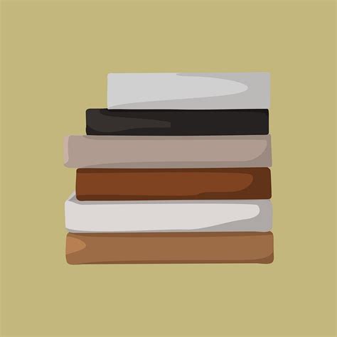 Book stack, aesthetic illustration, design | Free Photo Illustration ...