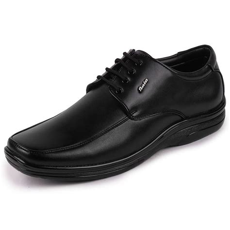 Buy Bata Men's Black Synthetic Formal Lace-up Shoes Online @ ₹1179 from ShopClues