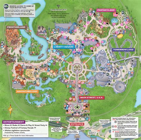 Walt Disney World Announces New Maps for The Magic Kingdom