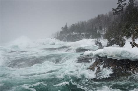 Spring Storm on Superior | Michigan Nature Photos by Greg Kretovic