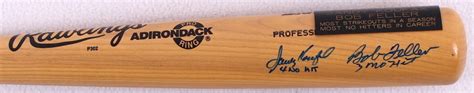 The "No Hitter" Bat Signed & Inscribed by (3) with Sandy Koufax, Nolan ...