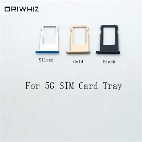 New Arrival High Quality SIM Card Tray For IPhone 5 5G Support Silver ...