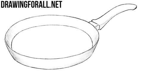 How to Draw a Pan | Drawingforall.net