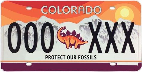 Colorado license plates go prehistoric - The Durango Herald