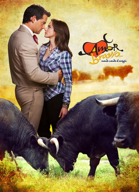 Poster telenovela Amor bravío - Más Telenovelas