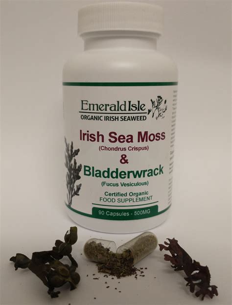 Irish Sea Moss & Irish Bladderwrack Capsules (chondrus crispus and ...