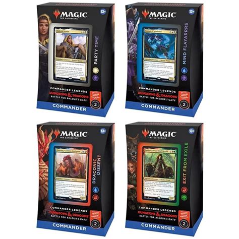 $MTG - BALDUR'S GATE DECK COMMANDER (5010994133078)