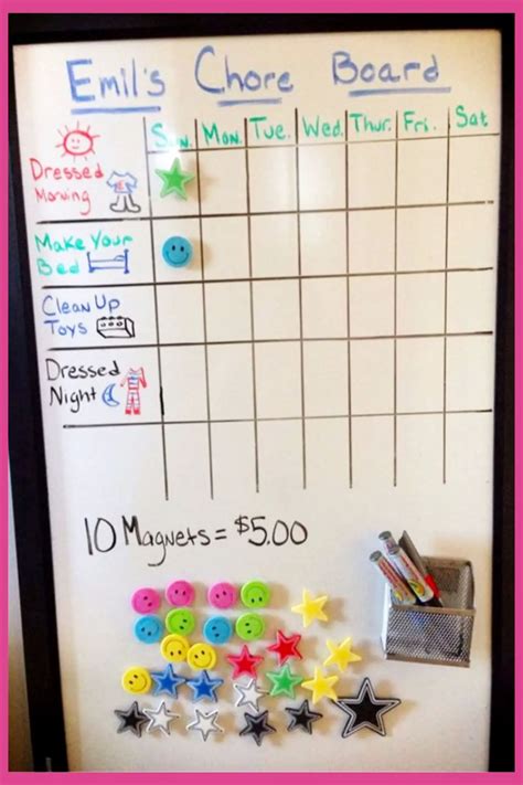 Chore Chart Ideas-DIY Chore Boards and Checklists For Kids