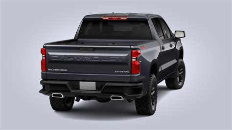 Dark Ash Metallic New 2022 Chevrolet Silverado 1500 Custom Trail Boss ...