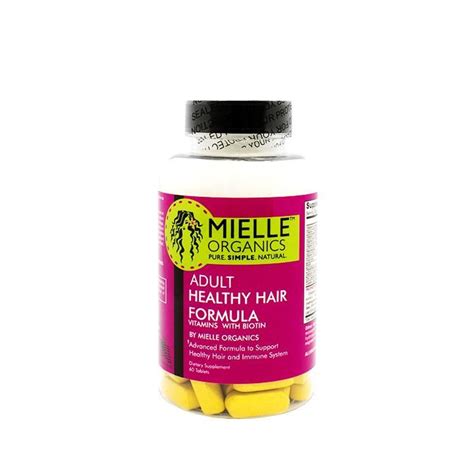 Mielle Advanced Healthy Hair Vitamins 1 Month Supply | Vitamins for ...