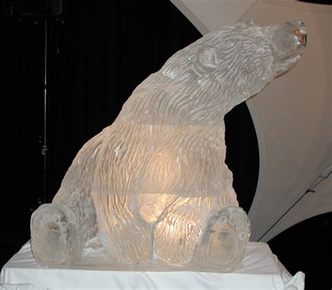 Polar Bear Ice Sculpture | Ice Sculptures | Pinterest