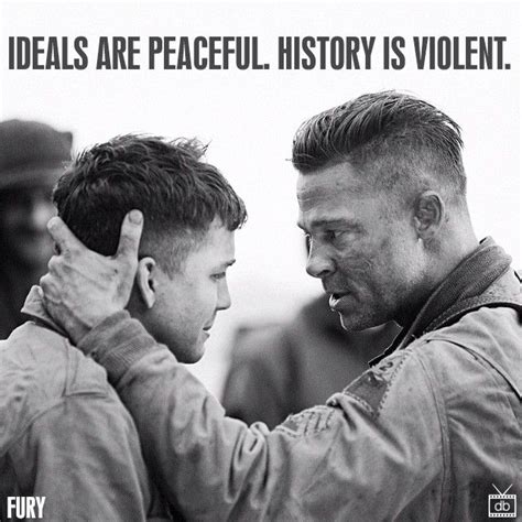 Fury : http://bit.ly/1BoBauz #Fury #BradPitt #movie #Quote | Brad pitt ...