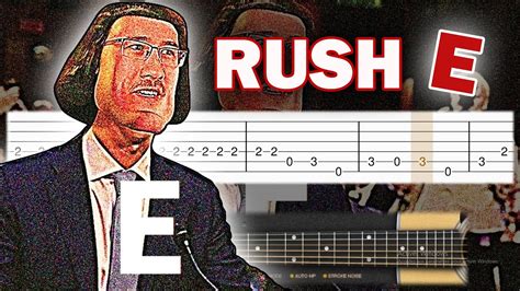 RUSH E but... it's a Guitar tutorial Chords - Chordify