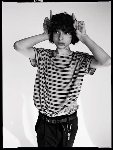 Finn Wolfhard x i-D, Fall 2017. | Coup De Main Magazine