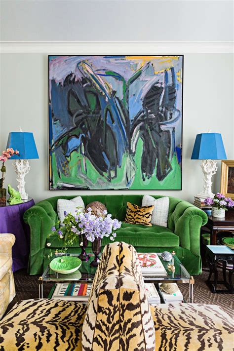 Step Inside the Jewel-Toned New York Home of Our Dreams | Small apartment decorating living room ...