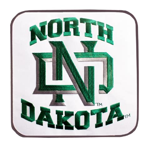 UNIVERSITY OF NORTH DAKOTA INTERLOCKING ND LOGO PATCH - REA Sioux Shop