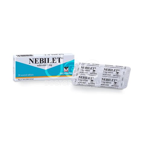 Buy Nebilet 5mg Tablet: View Uses, Side Effects, Price | DoctorOnCall