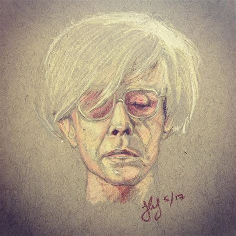 David Bowie as Andy Warhol by JimmyChang83 on DeviantArt