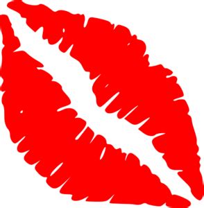 Red Lips Kiss Clip Art at Clker.com - vector clip art online, royalty free & public domain