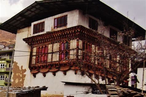 Traditional Bhutanese House in Thimpu