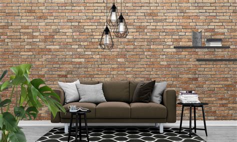 Brick wall wall mural wallpaper | Extradecor